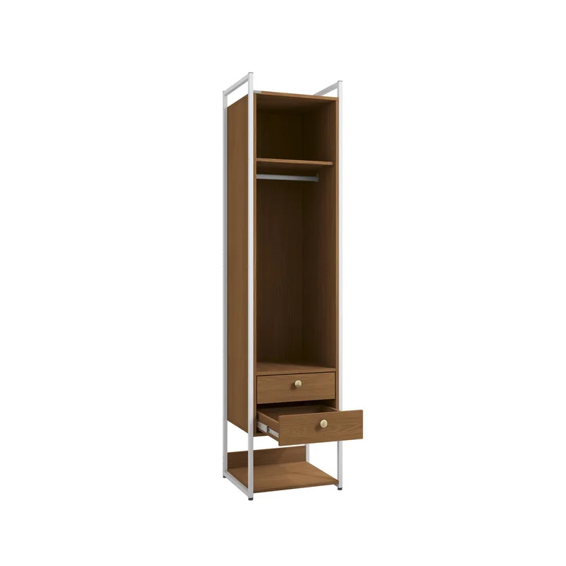 Closet Abierto Modular P51 - Linea Industrial en Madera natural - Roperos y placares, Uruguay | Balton, vista 10