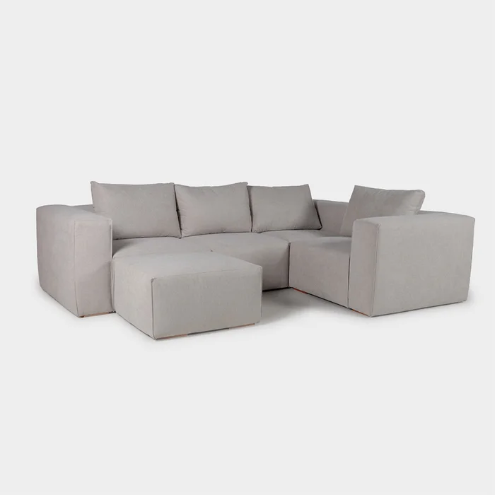 Rinconera Modular Trend (5 módulos) - Tela Microfibra - FX5-341 (Arena) en Beige - Sillones y sofás, Uruguay | Nyr