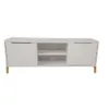 Rack NARA en Blanco en Rack NARA en Blanco - Muebles para TV, Uruguay | Finkel, vista 2 de 2