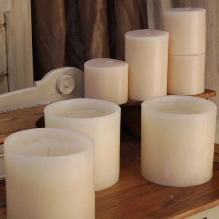 Vela Fanal en Beige - Velas y Portavelas, Uruguay | De Arcos, vista 2