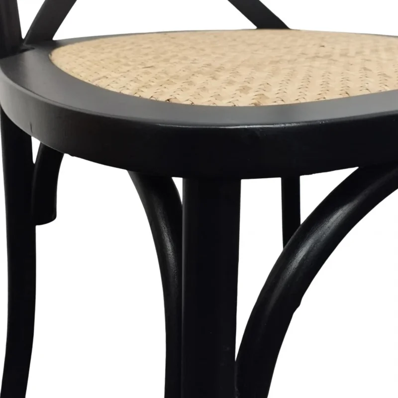 Silla de Comedor Clásica - Vienesa - Negro en Negro - Sillas, Uruguay | Ecowood, vista 6