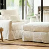 PUFF ALMA LINO BLANCO - 81 X 81 CMS - Sillones y sofás, Uruguay | La Iberica, vista 7 de 7