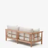 Sofá Sacova 2 plazas de madera maciza de eucalipto 195 cm FSC 100% en Madera natural - Sillones y sofás, Uruguay | Kavehome, vista 9 de 10