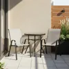 Mesa de Vidrio templado esmerilado en Negro - Muebles para el exterior, Uruguay | Rústico Hogar, vista 2 de 4