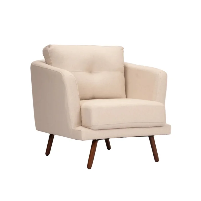 Sillon Poltrona 1 Cuerpo Trinidad - Beige en Beige - Sillones y sofás, Uruguay | Ecowood, vista 2