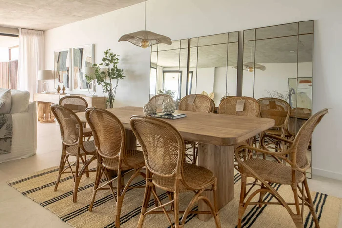 MESA COMEDOR ATHENA - 2.00 X 1.00 MTS en Madera natural - Mesas de comedor, Uruguay | La Iberica, vista 26