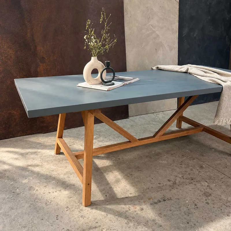 Mesa comedor HERCULES en Gris - Mesas de comedor, Uruguay | Mezcla