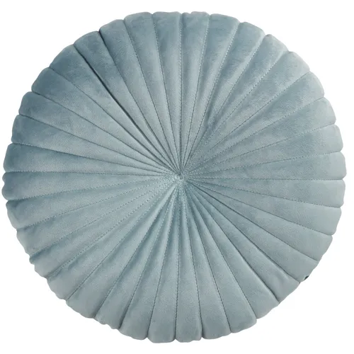 Almohadón KUGLEASK Ø40 terciopelo celeste en Azul - Textiles, Uruguay | JYSK