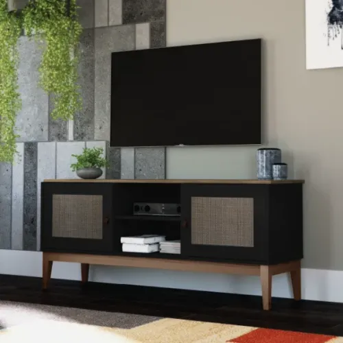 MARCO en Negro - Muebles para TV, Uruguay | Palermo Casa Deco