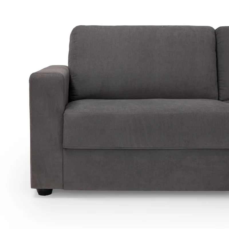 Sofá One - Tela Aquaclean - 3 cuerpos - A fabricar en Gris - Sillones y sofás, Uruguay | NYR, vista 3