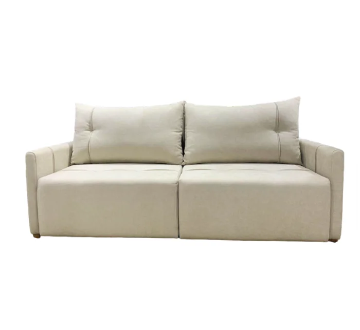 Sofá Cama Gramado - Crudo 220cm Con Falla en Crudo – Viene en 2 módulos – Almohadones sueltos – Producto fabricado con Madera - Sillones y sofás, Uruguay | Berna home