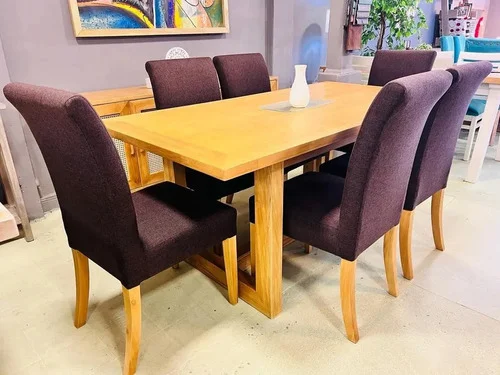 Juego De Comedor Madera Ozark Mesa Mónaco 6 Sillas Vestir A Eleccion en A Eleccion - Mesas de comedor, Uruguay | Ozark Home, vista 4