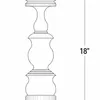 Candelabro Bobeche grande Blanco - Decoración, Uruguay | Martinika Deco, vista 2 de 8