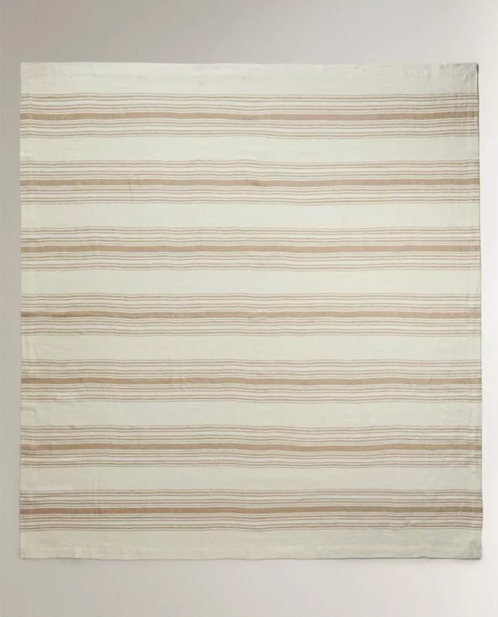 MANTA LINO RAYAS en Multicolor - Textiles, Uruguay | Zara Home, vista 2