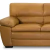 Sillón %100 Cuero - 3 Cuerpos - Premium - Camel en Marrón - Sillones y sofás, Uruguay | Nario Hogar, vista 3 de 4