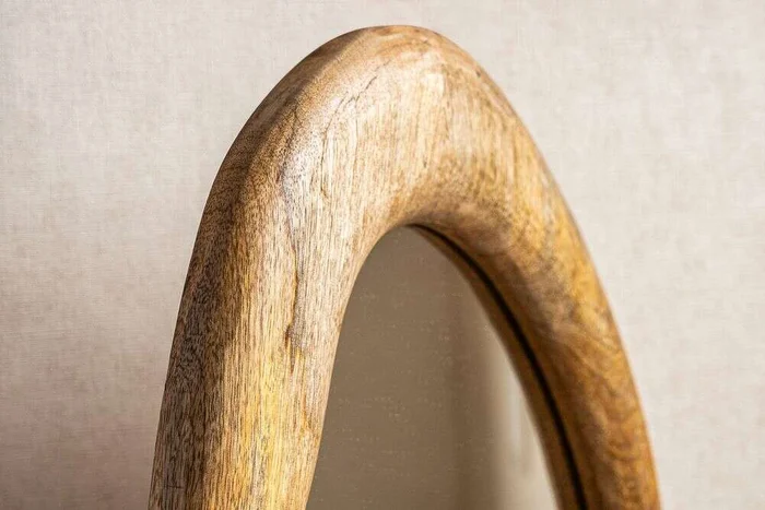 ESPEJO CURVE - MANGO - 0.45 X 0.80 CMS en Madera natural - Espejos, Uruguay | La Iberica, vista 4