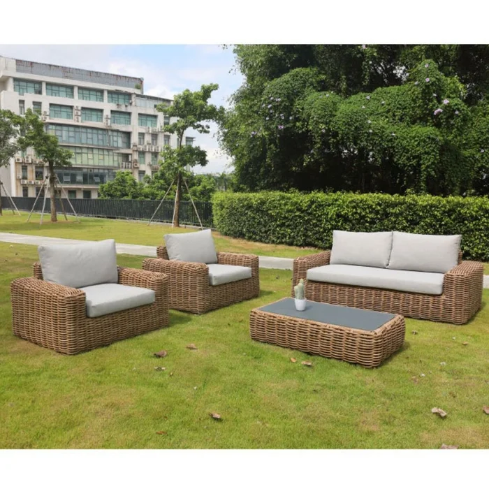 Juego de jardin Monaco en Beige - Muebles para el exterior, Uruguay | La Cueva Muebles, vista 3
