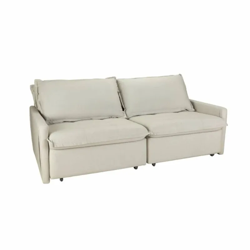 Sofá cama Oliver 3 Cuerpos en Beige - Sillones y sofás, Uruguay | Nario Hogar