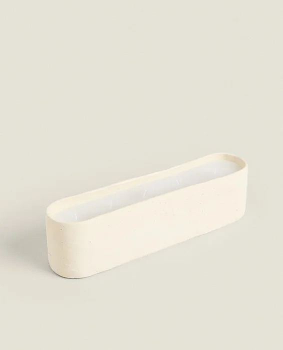 VELA DECORATIVA ALARGADA CERÁMICA - Velas y Portavelas, Uruguay | Zara Home, vista 3