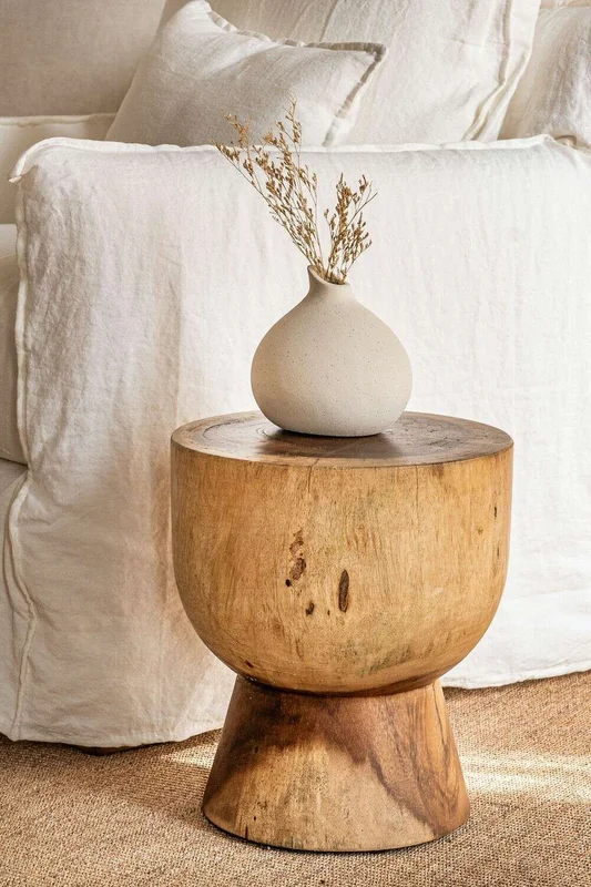 MESA AUXILIAR OLIVE - SUAR en Madera natural - Mesas de living, Uruguay | La Iberica, vista 10