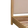 Cama Canopy Queen Madera-de-mango Natural-beige Woodside en Madera natural - Dormitorio, Uruguay | Divino, vista 5 de 6