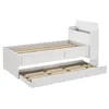 Cama marinera - Onix - Con baúl - 1 Plaza - Blanco en Blanco - Dormitorio, Uruguay | NYR, vista 3 de 3