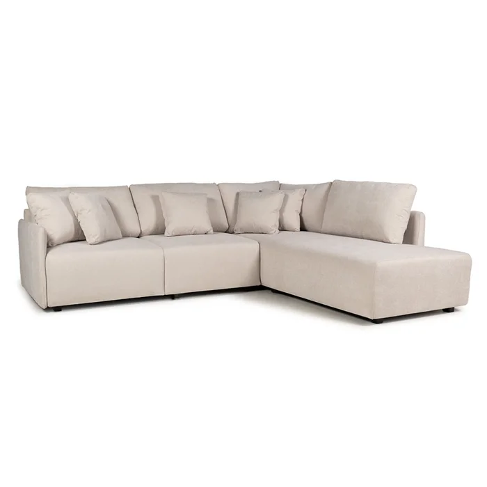 Rinconera Modulare - Tela Microfibra - Chaise derecho - FX4-10 (Beige) en Beige - Sillones y sofás, Uruguay | Nyr, vista 2