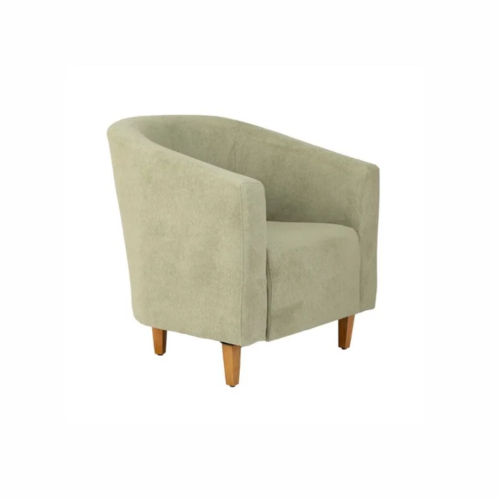 Sofá Sillón Poltrona 1 Cuerpo Genova en Verde oliva - Butacas, banquetas y puffs, Uruguay | Rústico Hogar