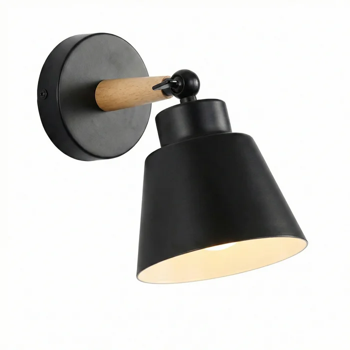 Aplique de Pared Nora Dark en Negro - Iluminación, Uruguay | La Perla