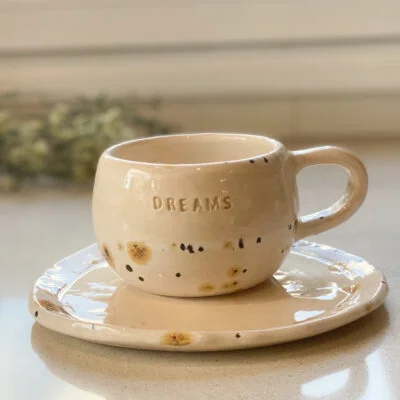 Cápsula dulce (taza y plato) en Beige - Decoración, Uruguay | Dreams On Time, vista 15