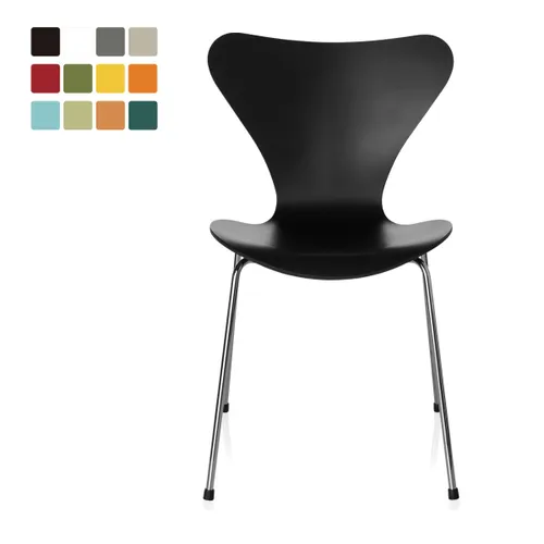 Series 7 | Arne Jacobsen. Colores & inox - Sillas, Uruguay | Mad for Modern