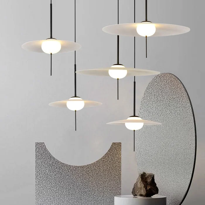 LUMINARIA HIROSHI en Blanco - Lámparas colgantes, Uruguay | Berlina Store