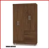 Ropero 4 puertas 2 cajones – Ideal 10090 en Marrón - Roperos y placares, Uruguay | Punto Unión, vista 1 de 8