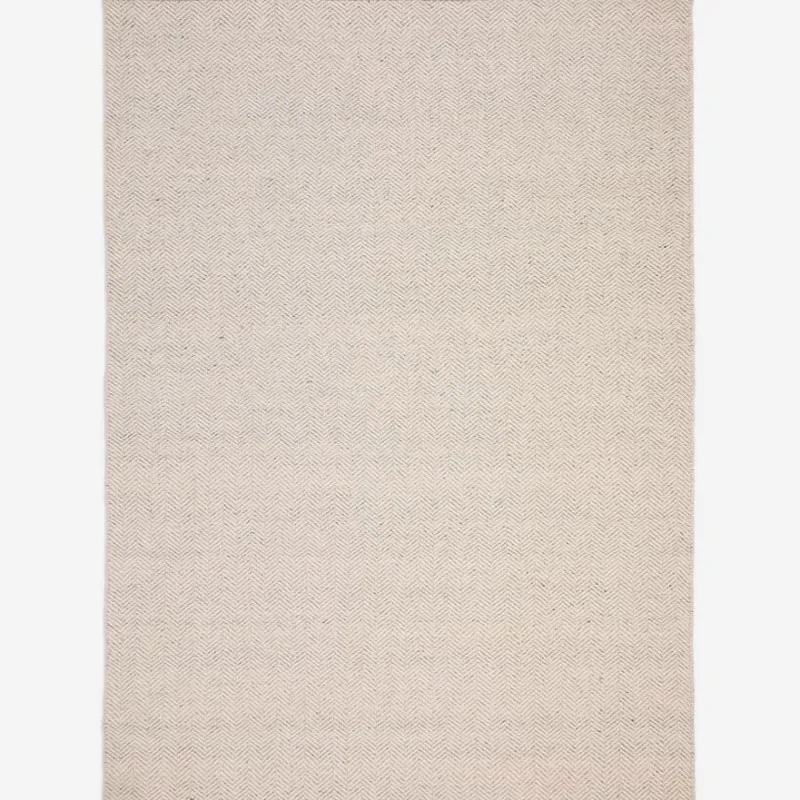 Alfombra jacquard de lana beige Nifelia, 200 x 300 cm en Beige - Alfombras, Uruguay | Kavehome