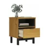 Mesa De Luz Madera 1 Cajon Línea Denver - Mesas de luz, Uruguay | Ecowood, vista 2 de 4