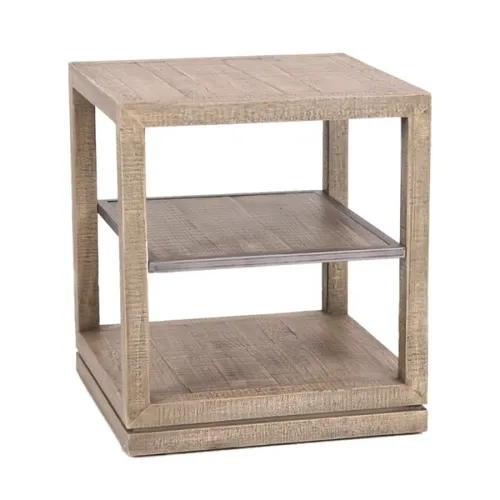Mesa auxiliar Filippo en Madera natural - Mesas de living, Uruguay | Satec