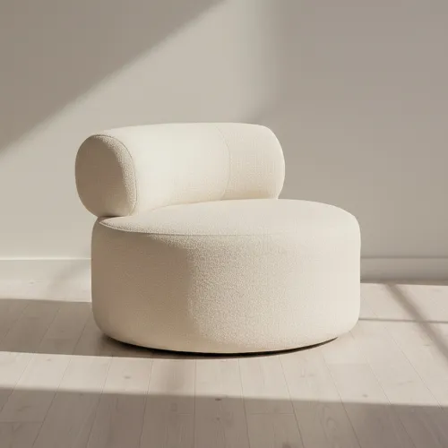 Butaca Tela-premium Natural-beige Rolls Marfil en Beige - Sillones y sofás, Uruguay | Divino