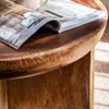 MESA MEDITERRANEO - SUAR - DIAMETRO 75 CMS en Madera natural - Mesas de living, Uruguay | La Iberica, vista 6 de 14