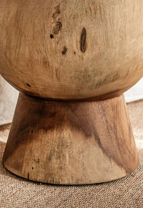 MESA AUXILIAR OLIVE - SUAR en Madera natural - Mesas de living, Uruguay | La Iberica, vista 3