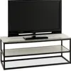 Mueble TV DOKKEDAL 1 estante hormigón/negro en Negro - Muebles para TV, Uruguay | JYSK, vista 1 de 4
