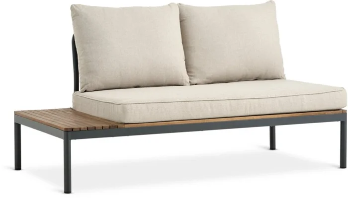 Módulo lounge HOU 2 plazas madera dura en Beige - Sillones y sofás, Uruguay | JYSK