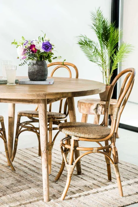 MESA COMEDOR NORDICA - OLMO NATURAL - 1.20 MTS en Madera natural - Mesas de comedor, Uruguay | La Iberica, vista 21
