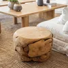 MESA DE LIVING BOLA DE TEKA NATURAL  en Madera natural - Mesas de arrimo, Uruguay | Masinfinito Casa, vista 2 de 3