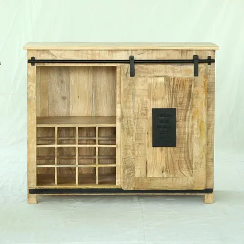 A-83B Aparador 110x40x90 en Madera natural - Aparadores y recibidores, Uruguay | Victoriana, vista 3