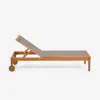Reposera de exterior Caterin - de madera maciza de eucalipto en color gris en Gris - Muebles para el exterior, Uruguay | Kavehome, vista 5 de 10
