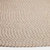 Alfombra Despas de fibras sintéticas crudo Ø150 cm. en Beige - Muebles para el exterior, Uruguay | Kavehome, vista 4 de 5