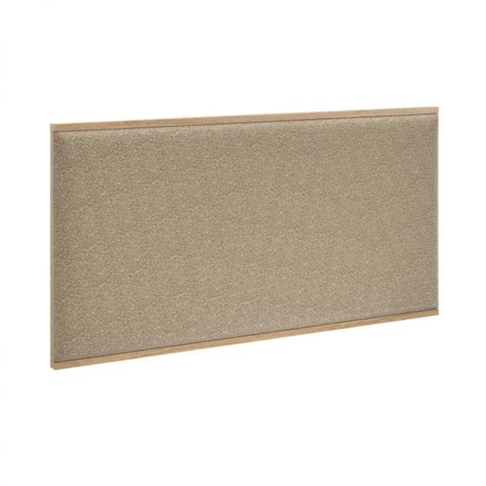Respaldo 2 plazas tapizado Bouclé Uma - Moderna - Hanover en Beige - Respaldos de cama, Uruguay | Rústico Hogar, vista 2