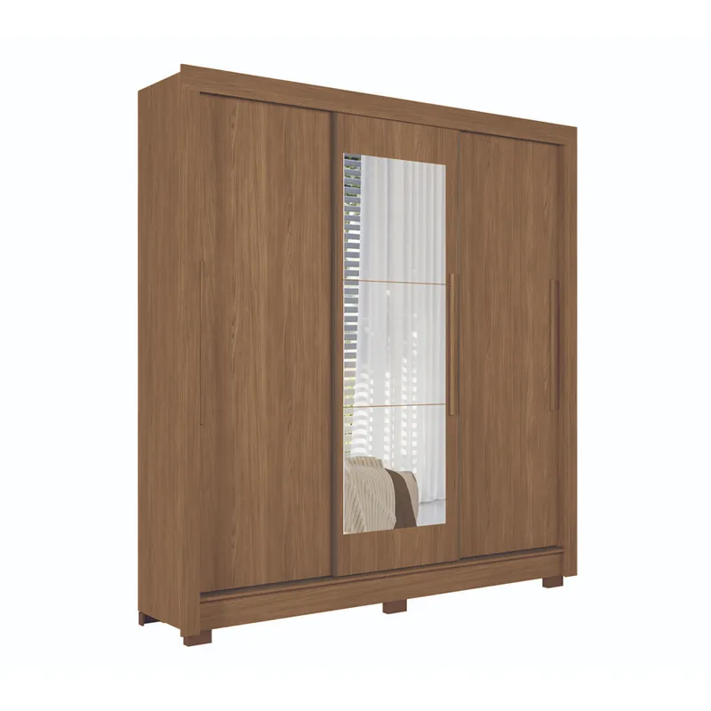 Ropero Placard 3 Puertas Corredizas 100% Mdp en JATOBA - Sillas, Uruguay | Soy Hogar