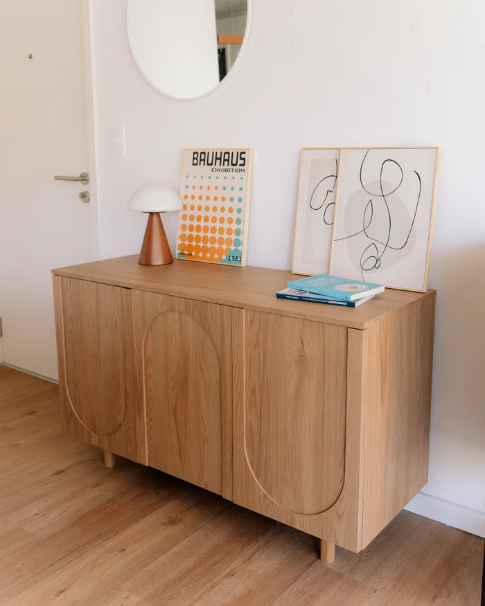 Aparador Buffet Arco 120 cm – Olmo en Madera natural - Aparadores y recibidores, Uruguay | Berna home, vista 2