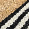 ALFOMBRA HAMPI JUTE 200X300 NATURAL BLACK en Negro - Textiles, Uruguay | Vinibel, vista 3 de 4